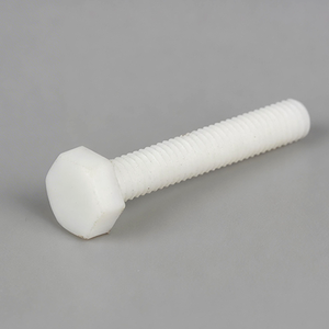 Bulloni in Polipropilene (PP) a Testa Esagonale, Viti Leggere Isolanti Elettricamente, Misure Metriche da M3 a M20 - Product Image 4