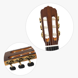 <span class=keywords><strong>Guitarra</strong></span> <span class=keywords><strong>Flamenca</strong></span> Aiersi, Hecha a Mano, Vintage, con <span class=keywords><strong>Cuerdas</strong></span> de Nylon Españolas, Totalmente Sólida, para Músico Profesional - Product Image 3