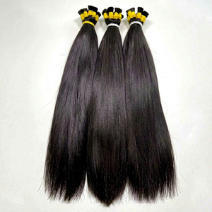 High Quality Hair <b>Extension</b> Bulk Straight Bulk Hair <b>Extensions</b> To <b>Braid</b> Hairshop Color Bulk Hair Wholesale Price Ready to Ship - Product Image 1