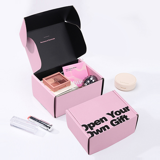 Personalized Subscription Packaging Boxes Custom Printed Kraft or Cardboard Boxes for E Commerce Delivery