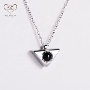 ถ่านหิน2021<span class=keywords><strong>เกาหลี</strong></span>งบสแตนเลสส่วนบุคคลภาพฉาย Chocker สร้อยคอสำหรับของขวัญ<span class=keywords><strong>วัน</strong></span>วาเลนไทน์ - Product Image 3