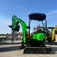 Nouvelle fonction, mini-excavatrice sur chenilles économique de 1,8 à 2 tonnes, conforme EPA Euro 5, à vendre