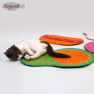 Kratzen Sisal Katze Teppich Matte Hot Dog Fliegen Ei Donut Avocado - Product Image 4