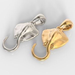 Manta Ray Pendant Jewel 925S Luxury Costume Jewelry Sea Life Design Stingray Necklace Venta directa de fábrica - Product Image 6