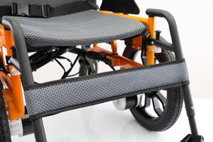 電動車椅子病院用電動車椅子軽量折りたたみ式移動式カーボンスチールフレーム - Product Image 5