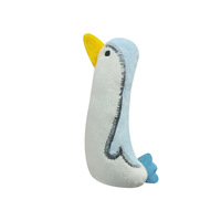 Pawstar Mini Ensemble de jouets en peluche pour animaux de compagnie, rembourrés en coton PP, doux, en forme d'animaux (dinosaure, crocodile), pour chatons (jouets de dentition), contient de la catnip, vente en gros
