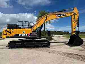 Excavatrice de marque chinoise SY500H, grande taille, 50 tonnes, machine de construction lourde, excavatrice hydraulique - Product Image 5