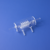 Tube en verre de quartz transparent personnalisé, pureté 99,99 %, résistant aux hautes températures, services de découpe et de soudage, utilisation en laboratoire