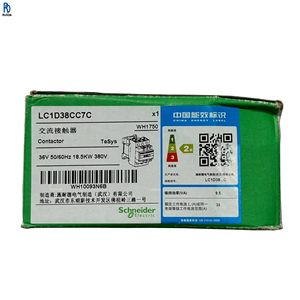 คอนโทรลเลอร์ PLC เซ็นเซอร์ คอนแทคเตอร์ AC ของแท้ใหม่เอี่ยม รุ่น LC1D38CC7C - Product Image 1