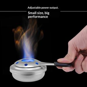 Accessoires essentiels pour réchaud à alcool portable, modèle 'Tiny Flame Rocket', argenté, pour cartouche de <span class=keywords><strong>gaz</strong></span> de camping, modèle 'One' - Product Image 2