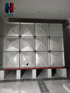 100m3 Hàn mô-đun vuông cấp thực phẩm thép không gỉ uống bể chứa nước - Product Image 3