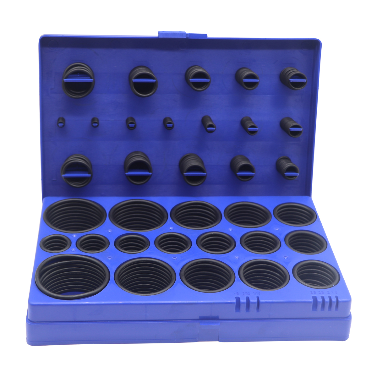 СИД 1135 32 размеров 419 шт. Универсальный серии этиленового пропилен-каучука с уплотнительным кольцом ASTM D-2000 SAE J200 BUNA-N BG 715 нитрильная Резина 70 с синим коробка