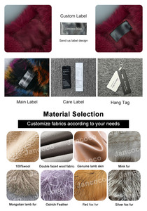 Nuova donna 3 file di Gilet di pelliccia naturale Gilet di <span class=keywords><strong>Tweed</strong></span> donna Gilet di vera pelliccia di volpe - Product Image 6