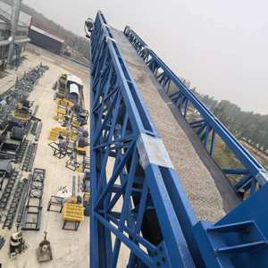 ZOOMRY Customized Mobile <strong>Radial</strong> <strong>Stacker</strong> Conveyor with PVC Belt for Mining Industry Adjustable Speed - Product Image 6