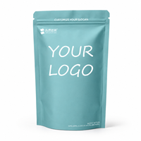 Sachet Doypack refermable personnalisé de petite taille pour emballage alimentaire, en Mylar PE 3,5 mil pour chips et autres snacks