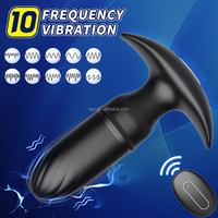 SacKnove kabellos elektromagnetisch usb 10 geschwindigkeiten männlich sexspielzeug vibrator anal po-stecker silikon prostata-massagegerät