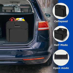 Organisateur <span class=keywords><strong>de</strong></span> <span class=keywords><strong>coffre</strong></span> <span class=keywords><strong>de</strong></span> voiture universel pliable avec couvercle, boîte <span class=keywords><strong>de</strong></span> <span class=keywords><strong>rangement</strong></span> étanche <span class=keywords><strong>pour</strong></span> garder l'intérieur du <span class=keywords><strong>véhicule</strong></span> bien rangé et propre - Product Image 6