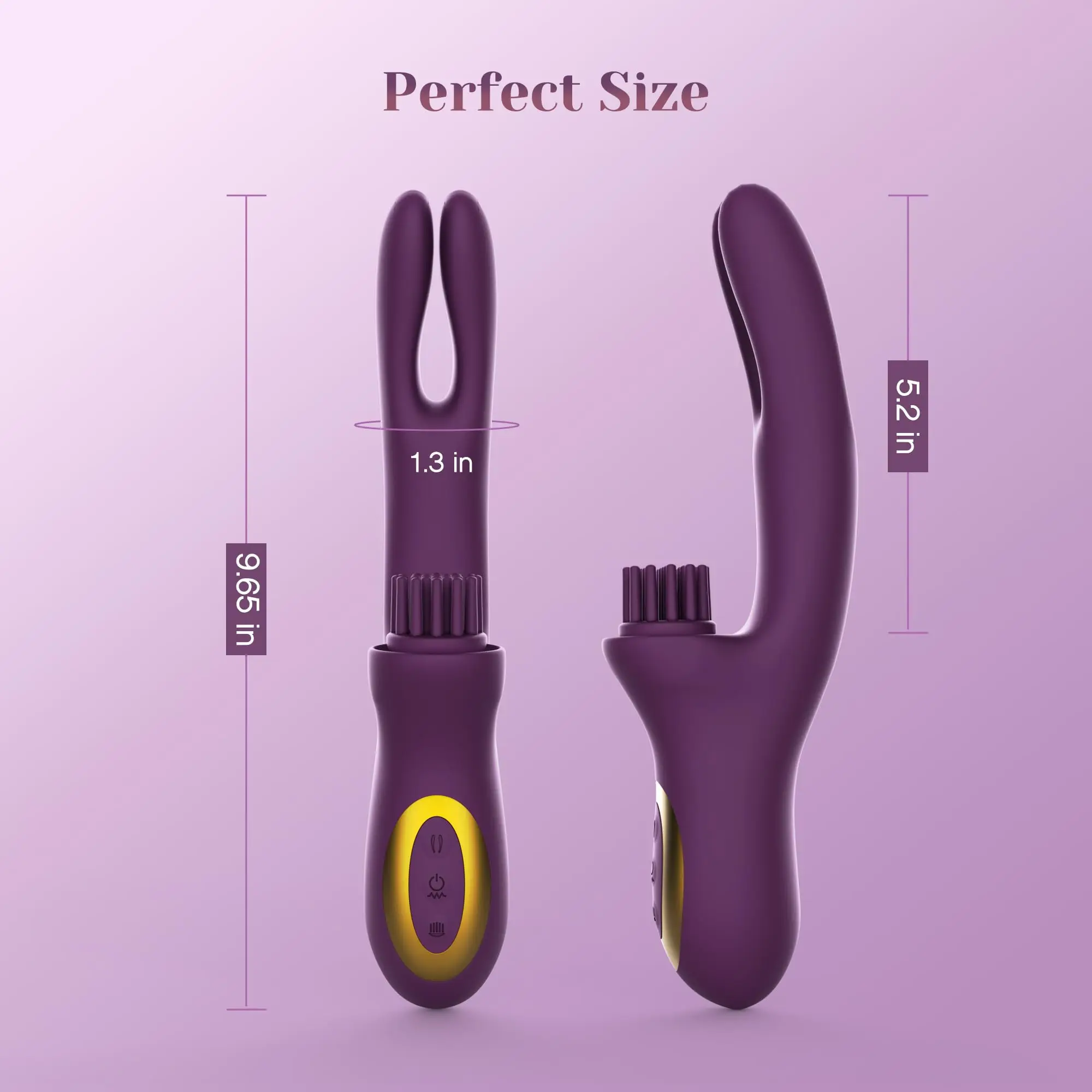 Finger-Vibrator fr Frauen: Masturbations-Sexspielzeug, Komm-Her-G-Punkt-  und Klitoris-Kitzler, Kaninchenvibrator fr Weibliches und Paare-Vergngen