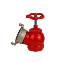 Hydrant d'incendie/vanne d'angle pour incendie, connecteur de type russe Dn50/dn65