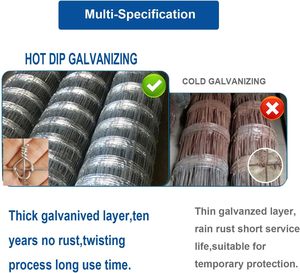 Dê cừu gia súc ngựa hàng rào, Bán Buôn số lượng lớn Hươu đồng cỏ veldspan ngoài trời mạ kẽm trang trại lĩnh vực hàng rào - Product Image 6