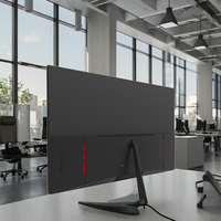 Moniteur de bureau professionnel IPS de 31.5 pouces avec interface DVI à taux de rafraîchissement de 75Hz 99% SRGB pour les jeux-Nouveau