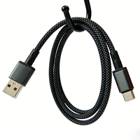 Câble de données Micro-USB 2.0 STONGWIRE ST-103 1M en nylon tressé, cuivre pur, charge rapide 3A, entièrement compatible avec les téléphones iPhone et Android