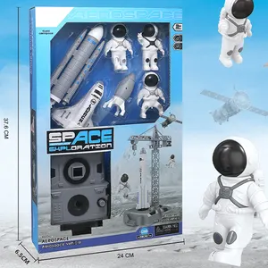Top venda personalizado foguete nave espacial brinquedos educacional modelagem espacial brinquedos para crianças