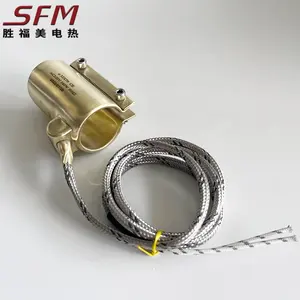 K Type Thermocouple Brass Electric Heating Ring Industrial Brass Nozzle Band Heater