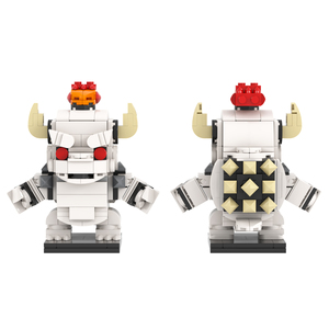 MOC7848 Dry Bowser 245 pièces Briques à tête carrée Jeu éducatif à assembler Modèle en plastique Briques <span class=keywords><strong>de</strong></span> <span class=keywords><strong>construction</strong></span> DIY pour enfants Jouets cadeaux - Product Image 4