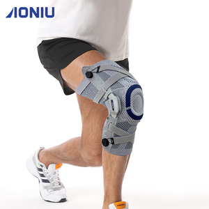 Rodilleras con Soporte de <span class=keywords><strong>Rodilla</strong></span> AoNiu, Material Spandex/Nylon, Protección Profesional para Deportes y Rehabilitación Postoperatoria, Unisex - Product Image 1