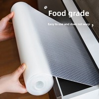 Autocollant de cuisine en EVA épais, imperméable et résistant à l'huile, transparent, couleur unie, style japonais, anti-humidité et anti-moisissure, carré