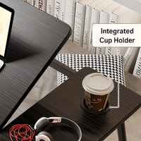 Table d'appoint portable et pliable en bois réglable en hauteur pour ordinateur portable, idéale pour le bureau, la maison, l'étude, le travail, la chambre, le canapé