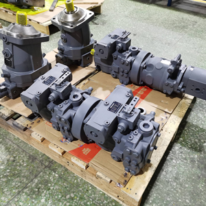 Bomba Hidráulica de Pistones Axiales Variables Rexroth M-A6VM160EZ2_63W-VAB010+M-A4VG71HS_33MLNC4+M-A4VG71HW_33MLNC4 para Sistemas de Accionamiento de Alta Gama - Product Image 1