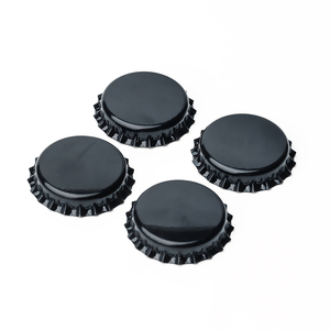 Capsules couronne en fer blanc de 29 mm de qualité alimentaire, résistantes à la <span class=keywords><strong>pression</strong></span> et étanches, pour bouteilles de <span class=keywords><strong>champagne</strong></span> et de vin mousseux, avec logo et couleur personnalisés - Product Image 2