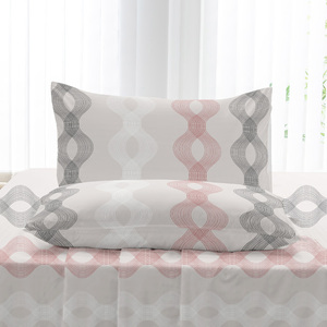 Parure de lit plate moderne ultra douce 100% microfibre polyester certifiée OEKO-TEX 1800TC Toute saison Textile de maison Couleur personnalisable - Product Image 5