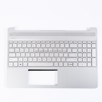 Pour ordinateur portable HP 15T-DY 15-DY 15-EF 15S-EQ, coque supérieure argentée avec repose-poignets et clavier M17184-001