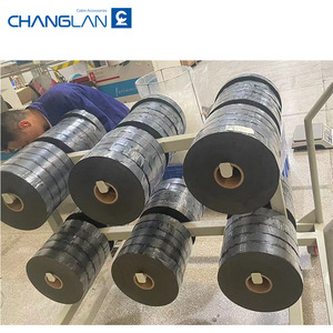 Tự dính băng Chất lượng cao độ bám dính không thấm nước đen PVC ống khí chống ăn mòn bọc Băng - Product Image 6