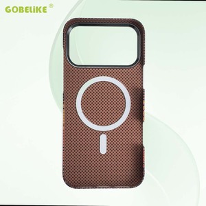 Étui de protection multifonction 3-en-1 en fibre de carbone de luxe avec support magnétique pour iPhone 17 <span class=keywords><strong>Pro</strong></span> Max Air - Product Image 6