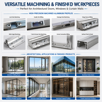 Machine de perçage et de fraisage CNC à trois axes JUNDE, robuste et puissante, 3 m, multi-processus, pour le travail de l'aluminium