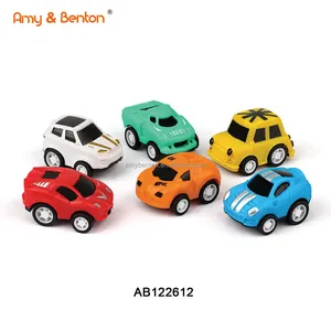 Tirare indietro i giocattoli per auto per bambini Mini veicoli da costruzione i produttori di giocattoli promozionali per bambini auto alimentate ad attrito tirano indietro i giocattoli