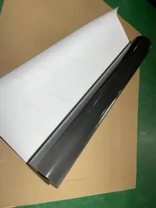 Zwarte Kentekenplaat Maskeren Reflecterende Film Aluminiumfolie Vinyl Auto Kentekenplaat Anti-Snelheid Radar Verbergen Auto Nummer