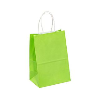 Factory Supplier Shopping <b>Biodegradable</b> Shopping <b>Paper</b> Bag with logo Orange Gift Bag - Product Image 3