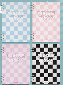 Đầy Màu sắc A5 mô hình sóng máy tính xách tay giấy máy tính xách tay có thể điều chỉnh thông tư cuộn dây máy tính xách tay Bộ cho sinh viên Cô Gái Văn phòng phẩm Nguồn cung cấp - Product Image 6