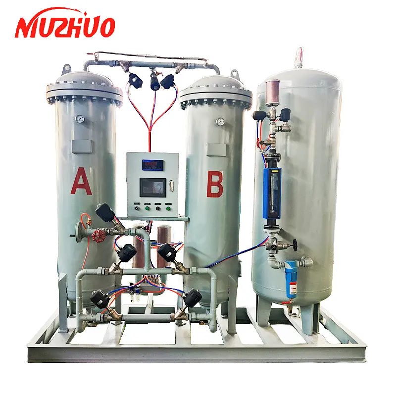 NUZHUO chinesische Herstellung Stickstoffgenerator gepuffte Lebensmittelfüllung Stickstoffverwendung N2 Produktionsanlage
