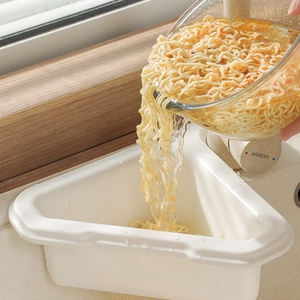 Fruit and Vegetable Drain Sink Strainer Basket Kitchen Draining Basket Wet Dry Separation Fruit Vegetable Washing Rack - Product Image 2