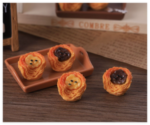 En gros, Figurine de jeu de <span class=keywords><strong>cuisine</strong></span> en résine, thème Anime, avec perles alimentaires de dessin animé et gâteau aux œufs au chocolat 3D, pour maison de poupée, en sachet surprise pour enfants - Product Image 5