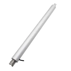 Atuador linear elétrico ip65 para automóvel, minúsculo tubular resistente à profundidade de ip65 2000n max 3000n 24v dc 24v