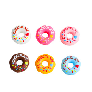 Accesorios de resina Lanshuo 3D en forma de donut, mini decoración artesanal para llaveros y colgantes, venta al por mayor. - Product Image 5