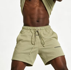 Shorts Homme Grande Taille Imprimé Motif Coupe Slim Décontracté Cordon de Serrage Taille Mi-Haute Collection Été SS23 Vente Directe Usine Prix Abordable - Product Image 2