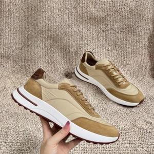 Famosas Zapatillas de Piel de Lujo para Hombre, Transpirables, Ligeras, Casuales, para Caminar, Estilo Espadrille - Product Image 3